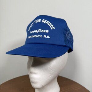 Vintage GoodYear Kelly Tire Service Darthmouth Trucker Hat